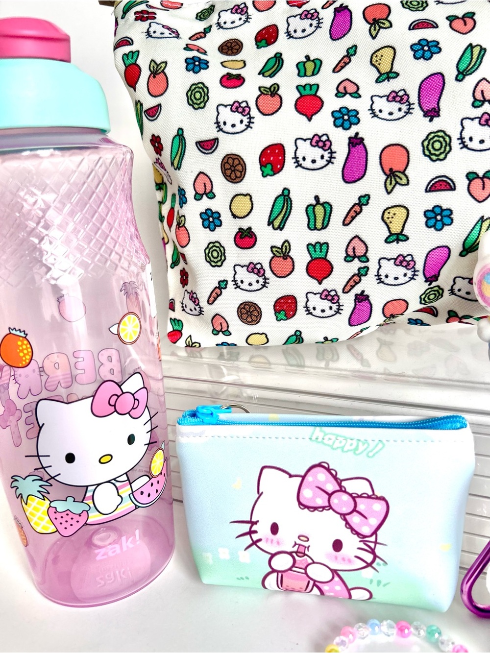 🍒(HK379) Hello Kitty Adorable 6-Piece Tote Bag Bundle! - Picture 5 of 13